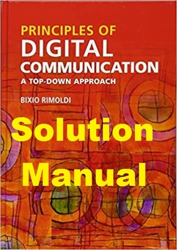 دانلود حل المسائل کتاب اصول مخابرات دیجیتال بیکسیو ریمولدی Bixio Rimoldi