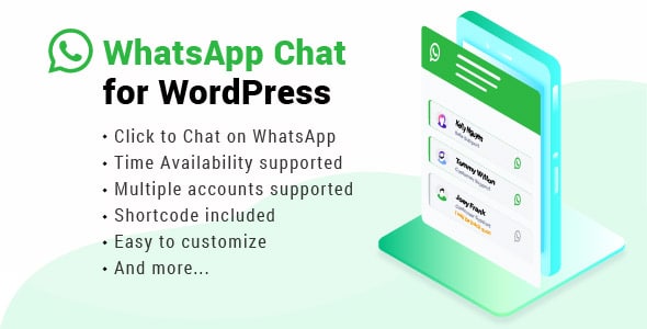 Download WhatsApp Chat plugin for WordPress