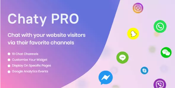 Download Chaty Pro plugin for WordPress