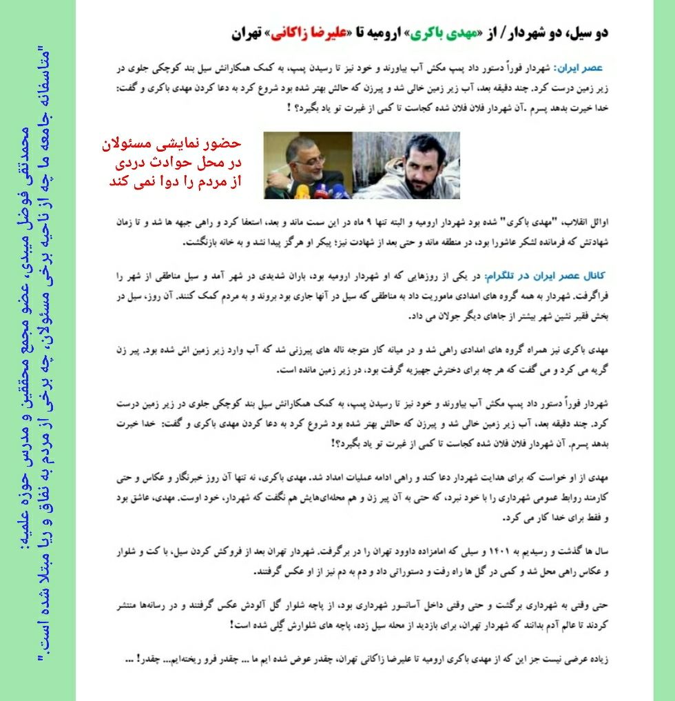 دو سیل و دو شهردار