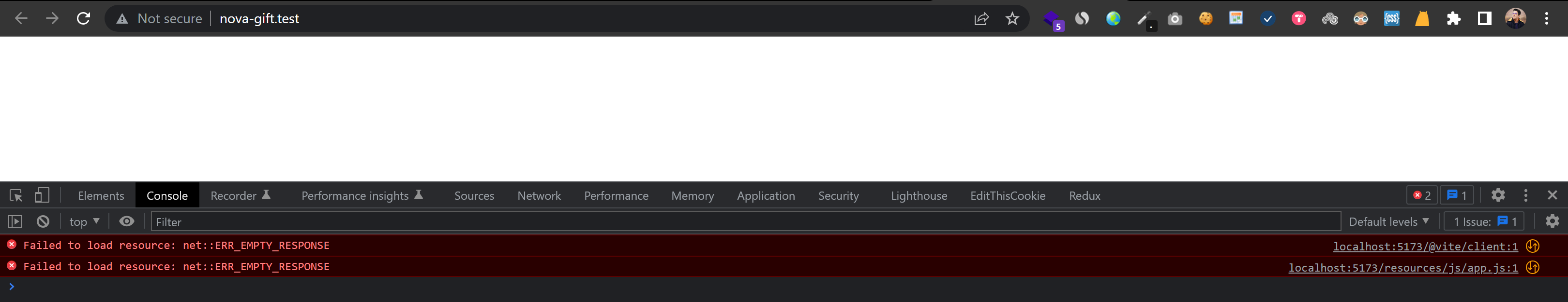 laravel vite inertia