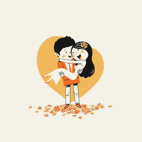 عکس فانتزی کارتونی عاشقانه
