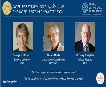 معرفی برندگان نوبل شیمی در سال 2022