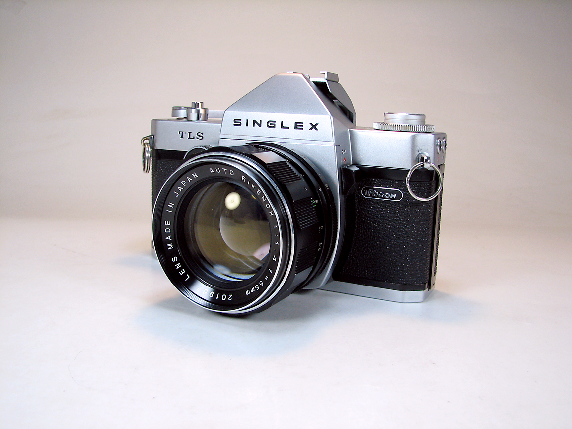 دوربین کلکسیونی RICOH TLS SINGLEX 55mm f:1.4 