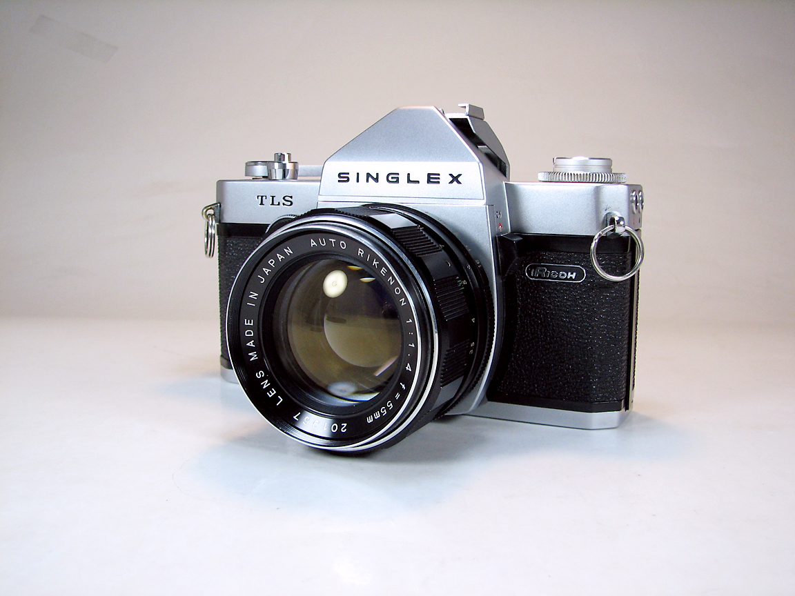 دوربین کلکسیونی RICOH TLS SINGLEX 55mm f:1.4 