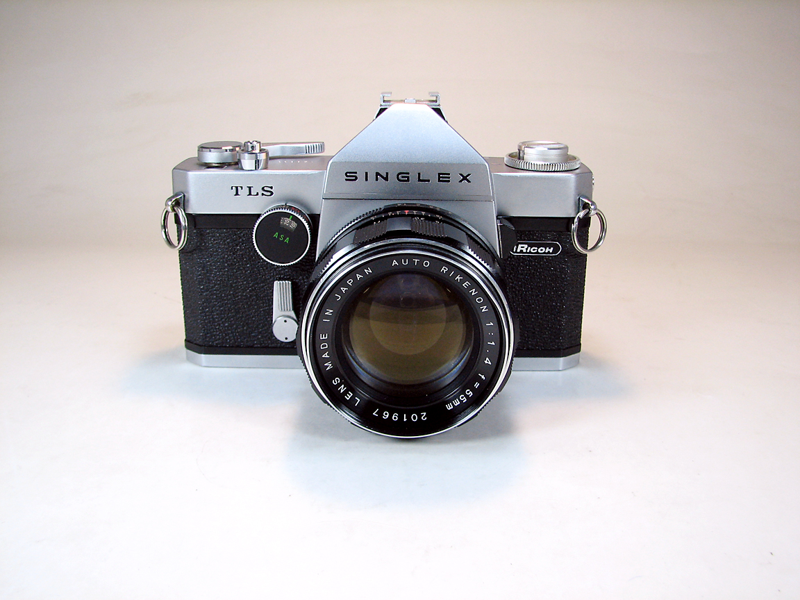 دوربین کلکسیونی RICOH TLS SINGLEX 55mm f:1.4 