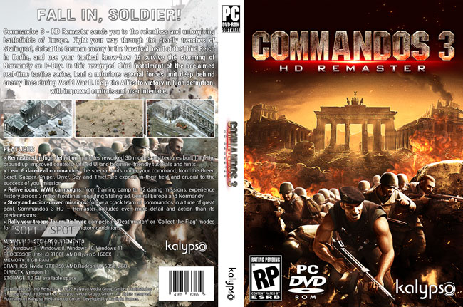 Commandos 3 - HD Remaster Cover