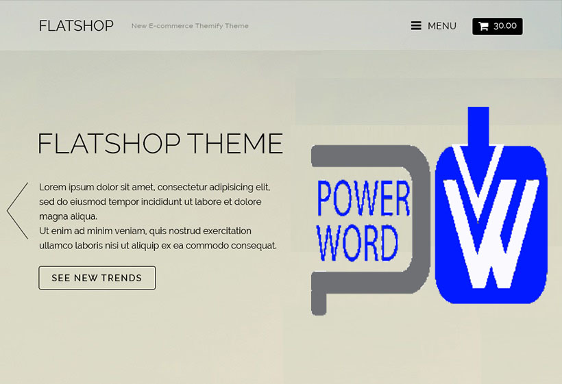 Download Themify Flatshop WordPress Theme
