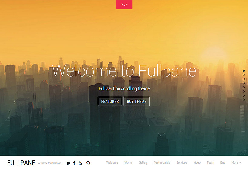 Download Themify Fullpane WordPress Theme