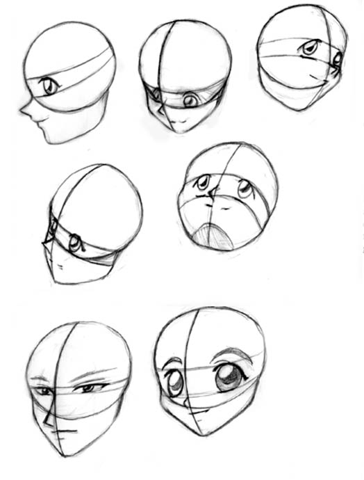 کتاب آموزش طراحی چهره انیمیشن - مانگا