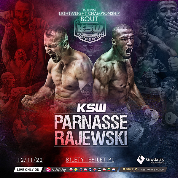 دانلود رویداد ام ام ای :  KSW 76: Parnasse vs. Rajewski