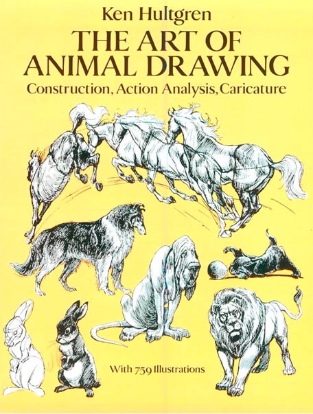 کتاب هنر طراحی از حیوانات - کن هالتگرن