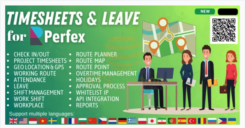 Download the Timesheets and Leave Management module for Perfax